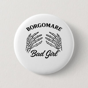 Bgm Bad Girl – スケルトンハートハンド 缶バッジ