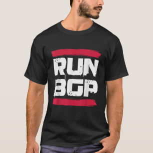 BGPゲ走ートウ縁どェイ・プロトコル・プログラマーのコーディング Tシャツ