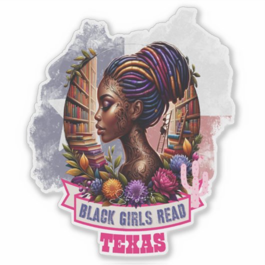 BGRテキサス州チャプターステッカー | ビニールダイカットデザイン シール (正面)