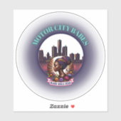 BGR Detroit Sticker | Motor City Babes Decal シール (シート)