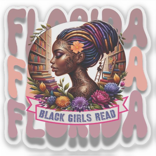 BGR Florida Chapter Sticker | Vinyl Die-Cut Design シール (正面)