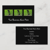 BGROの黒い地上リス 名刺 (正面/裏面)