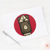 BGWFans Big Benスタンプ ラウンドシール (封筒)