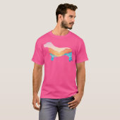 Bgyミラノイタリア空港コード Tシャツ (正面フル)