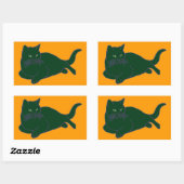 BH子猫シール 長方形シール (シート)