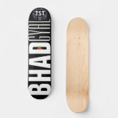 BHAD GYAL 7 3/4" スケートボードデッキ (正面)
