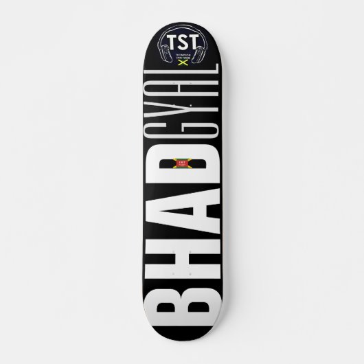 BHAD GYAL 7 3/4" スケートボードデッキ (正面)