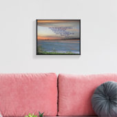 Bhagavad Gita引用文キャンバス、「コントロールを持っている人。 キャンバスプリント (インサイチュ (リビング))