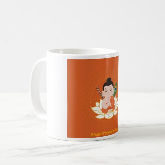 BhaktiYogaMonk マグカップ (正面左)