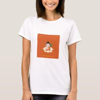 BhaktiYogaMonk レディースTシャツ Tシャツ