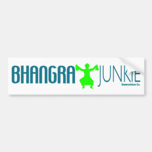Bhangraの麻薬常習者 バンパーステッカー