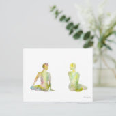 Bharadvajaのツイストポストカード ポストカード (スタンド正面)