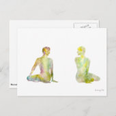 Bharadvajaのツイストポストカード ポストカード (正面/裏面)