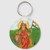 Bharat Mata Keychain キーホルダー (正面)