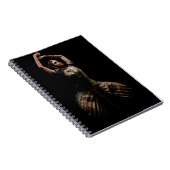 bharatanatyamの姿勢-158 ノートブック (右側)