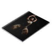 bharatanatyamの姿勢-158 ノートブック (左側)