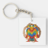 bherunda bird キーホルダー (正面)