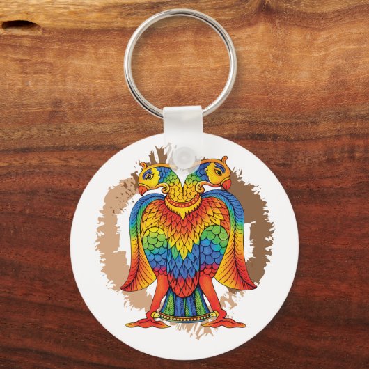 bherunda bird キーホルダー (正面)