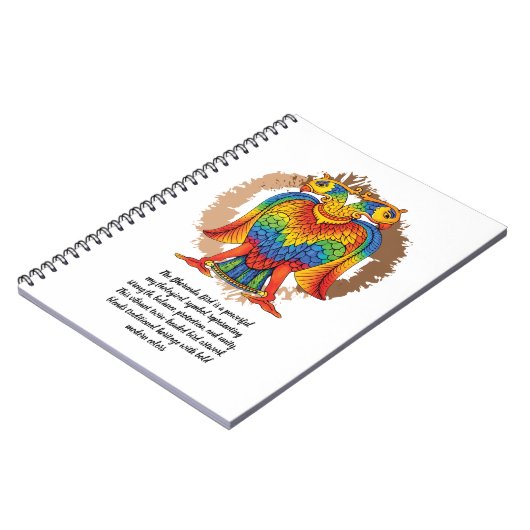 bherunda bird ノートブック (左側)