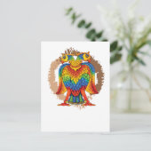 bherunda bird ポストカード (スタンド正面)