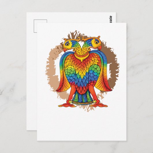 bherunda bird ポストカード (正面/裏面)