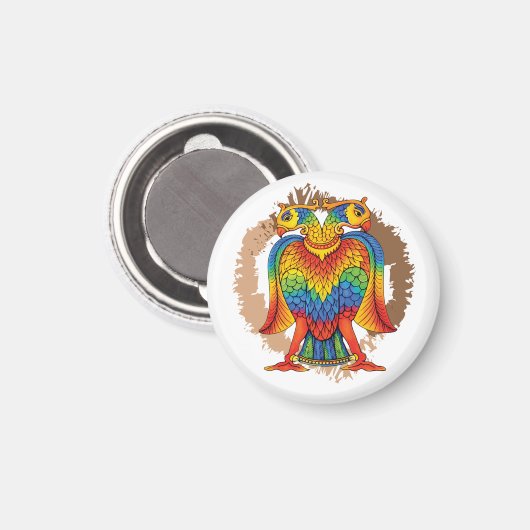 bherunda bird マグネット (正面/裏面)