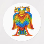 bherunda bird ラベル (デザイン2)