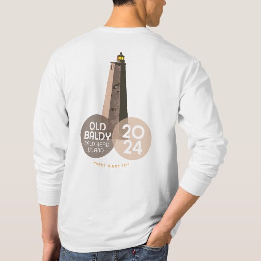 BHIオールドバルディ1817年に建てられた Tシャツ (裏面)