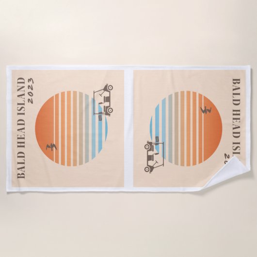 BHI 2023ビーチタオル ビーチタオル (正面)