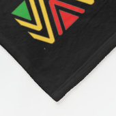 Bhmギフト黒人歴史はアメリカ史アフリカ フリースブランケット (角)