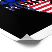 Bhmギフト黒史はアメリカのポスター ポスター (角)