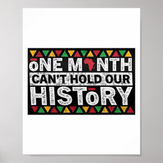 Bhm Black History Is American Poster ポスター