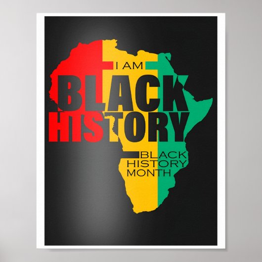 Bhm black history Poster ポスター (正面)