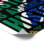 Bhm History African Americanポスター ポスター (角)