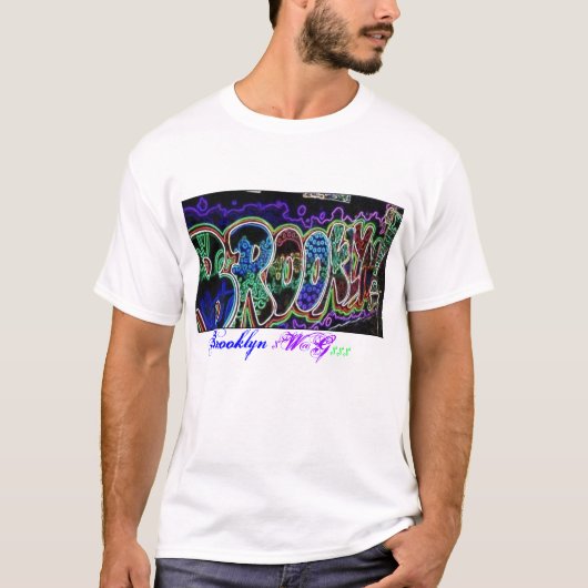 BHROOKLYNのスワッグ Tシャツ (正面)