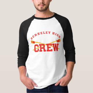 BHSクルー – 3/4スリーブ(レトロロゴ付き) - Mens/ユニセックス Tシャツ