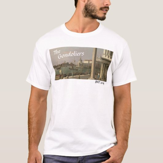 BHT 2019年- GondoliersのTシャツ Tシャツ (正面)