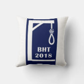 BHT YOTGの2018年の装飾用クッション クッション (裏面)