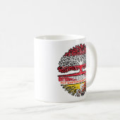 Bhutan Bhutanisch Österreichisch Baum コーヒーマグカップ (正面右)