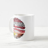 Bhutan Bhutanisch Österreichisch Baum コーヒーマグカップ (正面左)