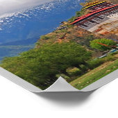 Bhutan - The Dzong in the Paro valley - ポスター (角)