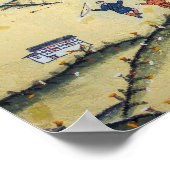 Bhutanese house with archery paintings - Bhutan ポスター (角)