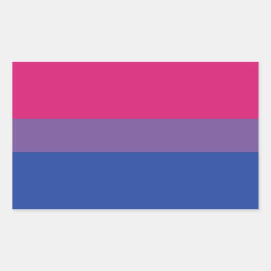 Biフラグ 長方形シール (正面)