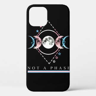 BiプライドTシャツNot A Phase Transgender iPhone 12ケース
