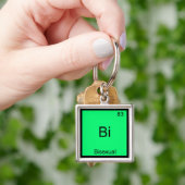 Bi - バイセクシャルの化学元素記号 楽しいデザイン キーホルダー (手)