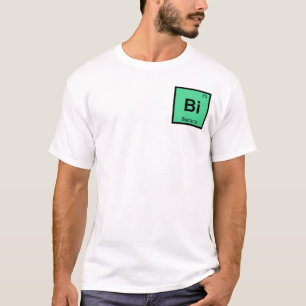 Bi - ビスマルク ノースダコタ 化学 都市 シンボル tシャツ