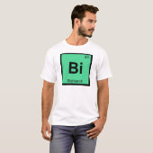 Bi - ビスマルク ノースダコタ 化学 都市 シンボル tシャツ (正面フル)