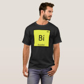 Bi – ブカチニパスタ化学周期表 tシャツ (正面フル)