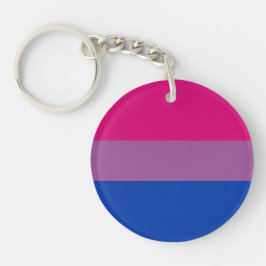 Bi+ プライドの旗のアクリルKeychain キーホルダー