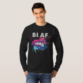 Bi AF Bisexual Rainbow Pride March Bisexuality LGB Tシャツ (正面フル)